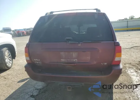 2000 Jeep Grand Cherokee Limited из США, поврежденный, VIN 1J4GW58N6YC160026